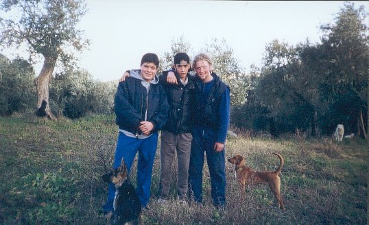 Ernesto , Romeo und Luigi aus Pietrapaola