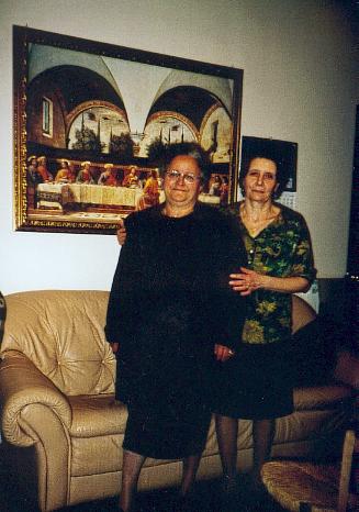 Frau Flotta mit Rachele Coppola